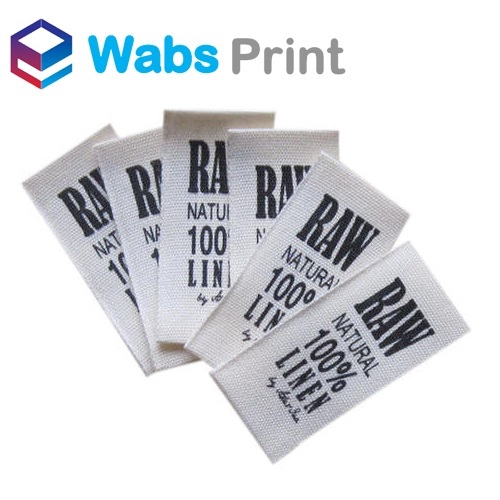 clothes tags of Best Quality Custom Printed name tags for clothes